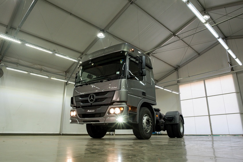 2. Nuevos modelos de camiones Mercedes-Benz se suman a la producción local. Foto 1.